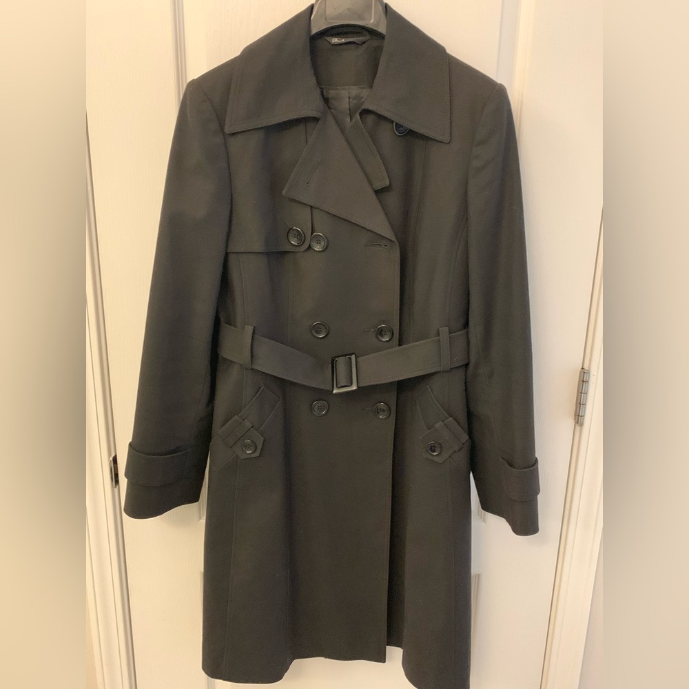 Black BHS Trench Coat